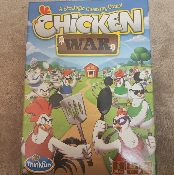 NWOT Chicken War board game - Picture 4 of 7